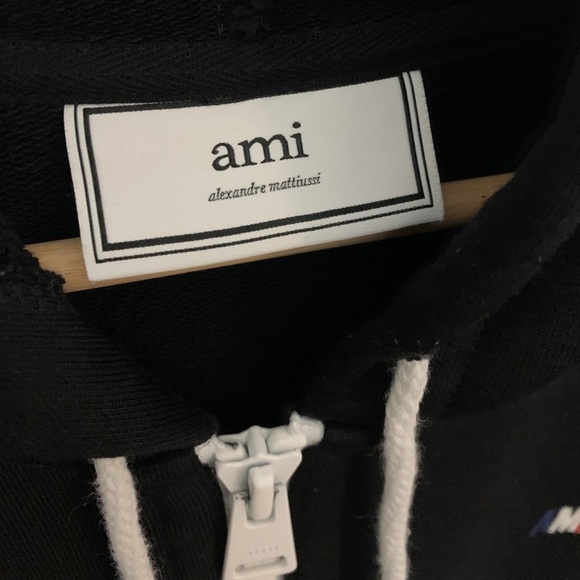 AMI Alexandre Mattiussi Zip Hoodie Size M - Picture 2 of 7
